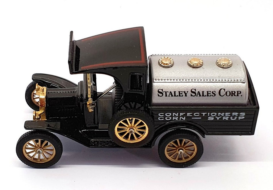 Corgi 10cm Long Diecast C864/1 - Ford Model T Truck - Staley Sales Black/Silver