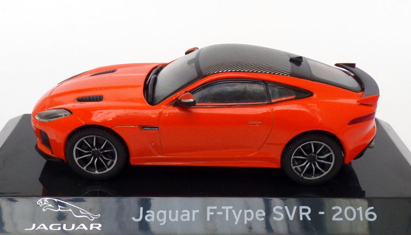 Altaya 1/43 Scale Model Car AL4520E - 2016 Jaguar F-Type SVR - Orange