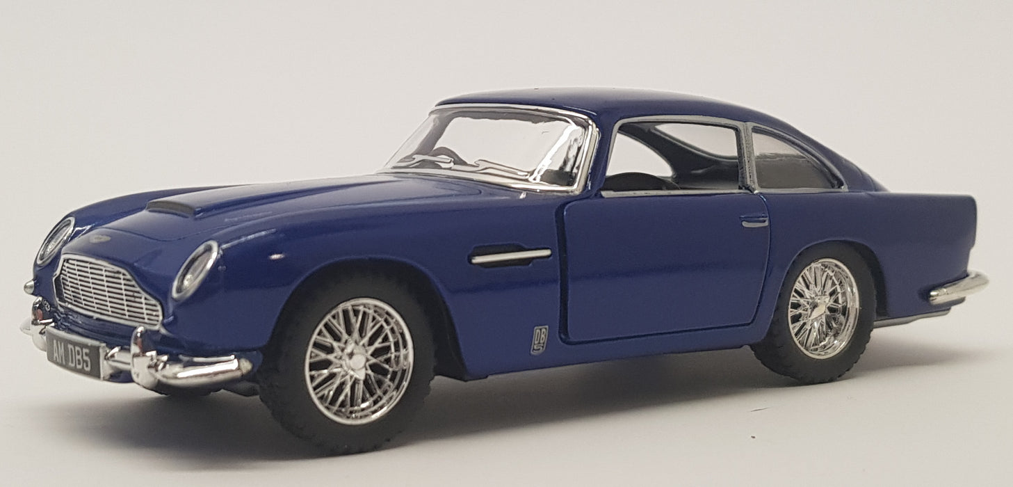 Aston Martin DB5 - Blue - Kinsmart Pull Back & Go Car
