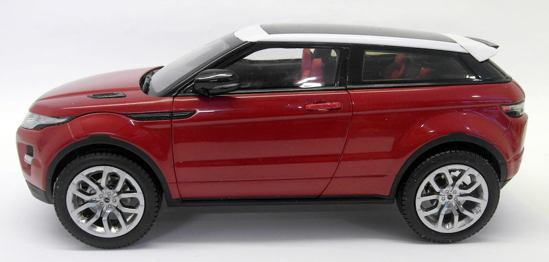 GT Autos / Welly 1/18 Scale Metal Model - Range Rover Evoque - Red