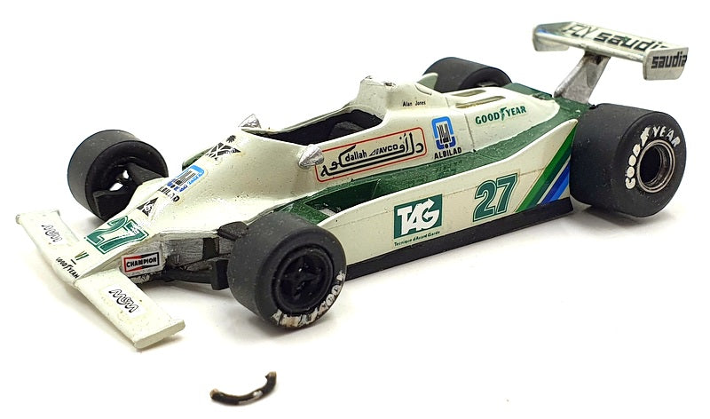 Tenariv 1/43 Scale White metal kit - NO.23 Saudia Williams FW 07 Alan Jones