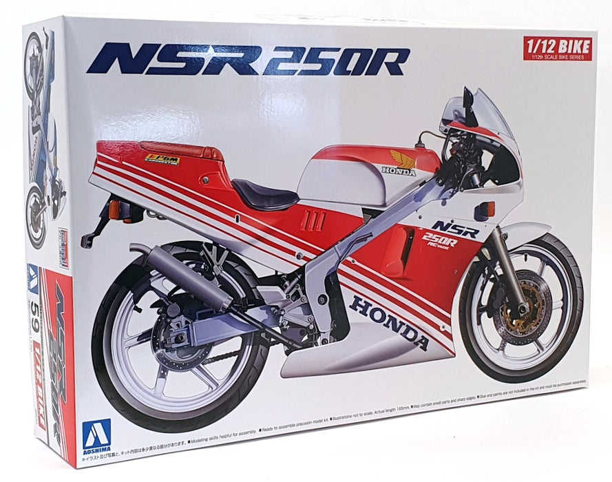 Aoshima 1/12 Scale Model Kit 61770 - Honda NSR 250R Motorbike