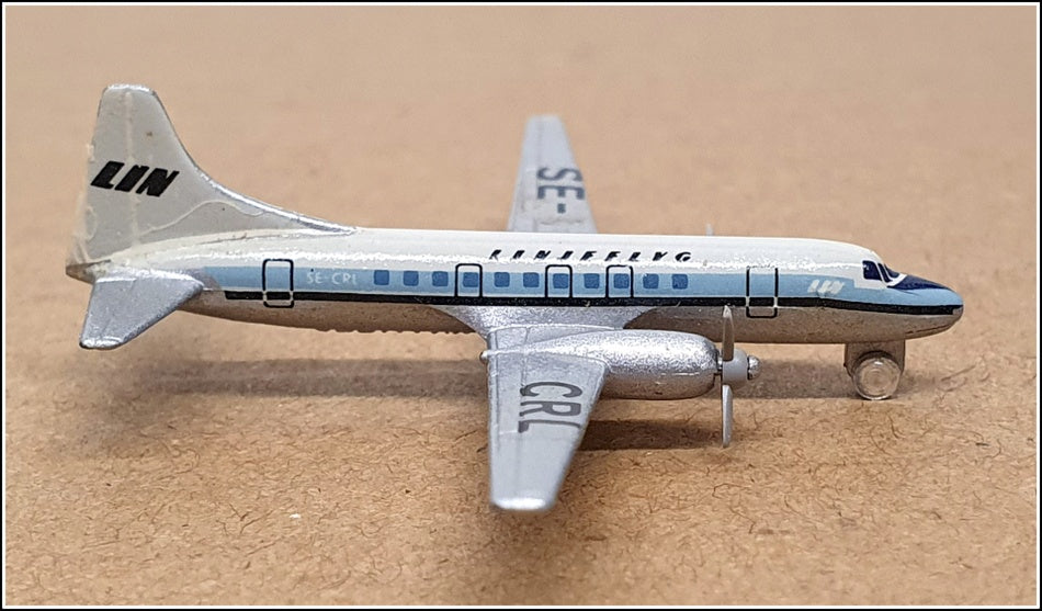 Schabak 1/600 Scale 933/70 - Convair CV-440 Aircraft - Linjeflyg