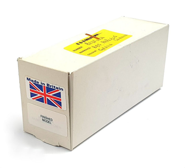 B&B Military 1/60 Scale BRS01G - Bedford Truck BRS Parcels Services - Green
