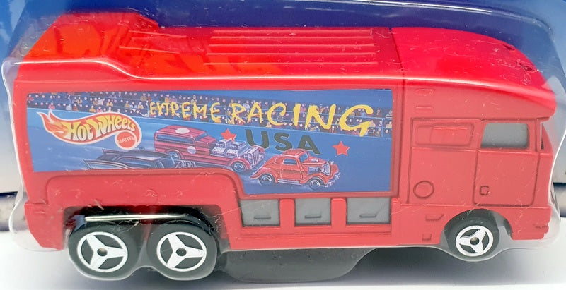 Hot Wheels 12cm Long Model Truck 65743-82 - Extreme Racing USA - Red