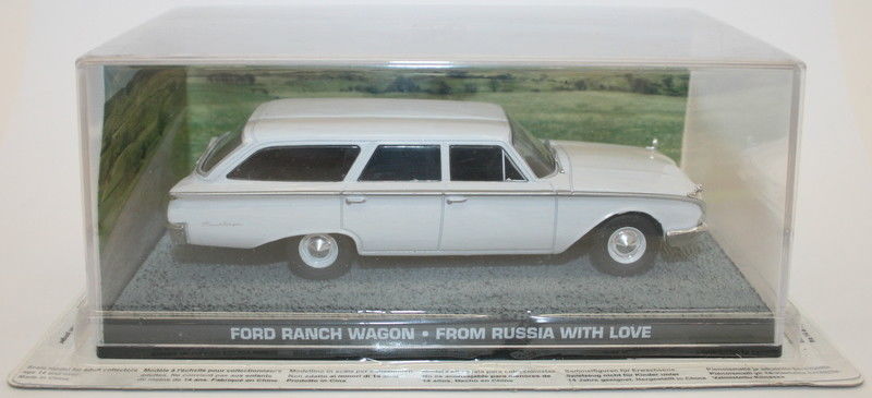 Fabbri 1/43 Scale 007 Bond Model - Ford Ranch Wagon - From Russia With Love