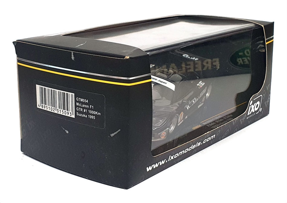 Ixo 1/43 Scale GTM054 - McLaren F1 GTR 1000Km Suzuka 1995 - Black