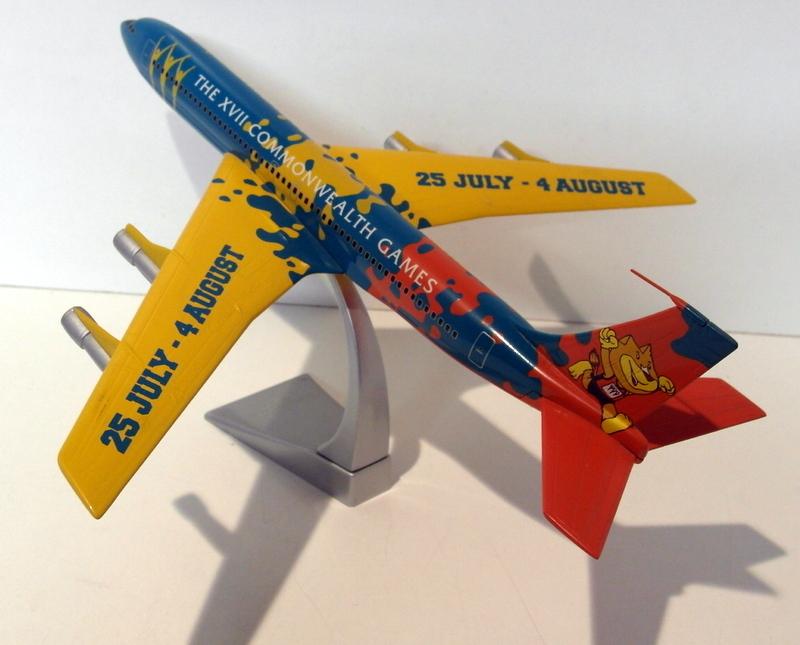 Corgi 1/144 Scale Diecast  AA32908 Boeing 707 2002 Manchester Commonwealth Games
