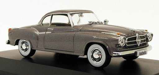 Atlas Editions 1/43 Scale Model Car 7 129 105 - Borgward Isabella - Gunmetal