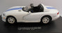 Eagle Race 1/43 Scale Diecast Model 620004 DODGE VIPER RT/10 1996 WHITE/BLUE