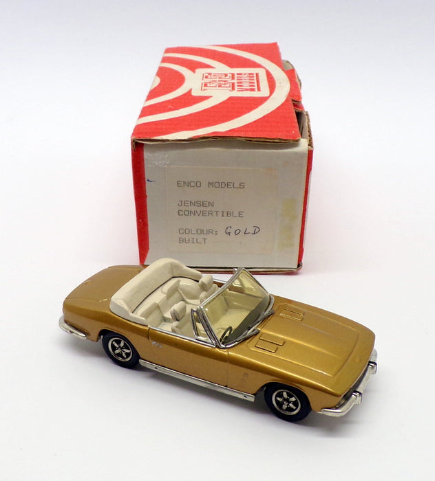 Enco Models 1/43 Scale E171219 - Jensen Interceptor Convertible - Gold