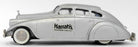 Brooklin 1/43 Scale BRK1  - 1933 Pierce Arrow Harrahs Special 1 Of 150 Silver