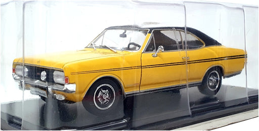 Hachette 1/24 Scale G1648004 - 1970 Opel Commodore A GS/E Coupe - Yellow/Black