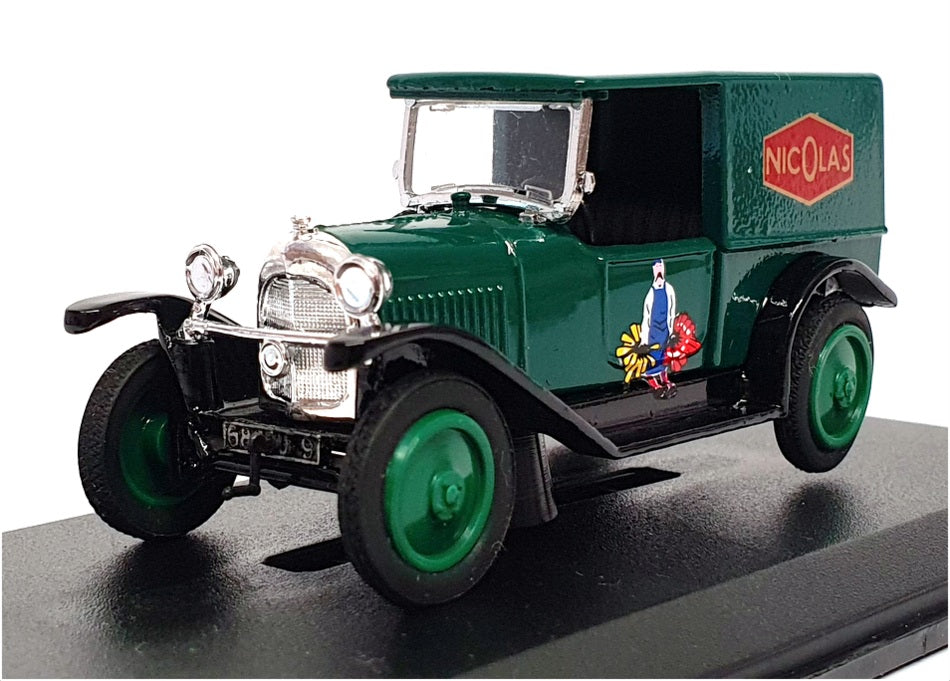 Eligor 1/43 Scale Diecast 1010 - Citroen 5 CV Van Martin - Green