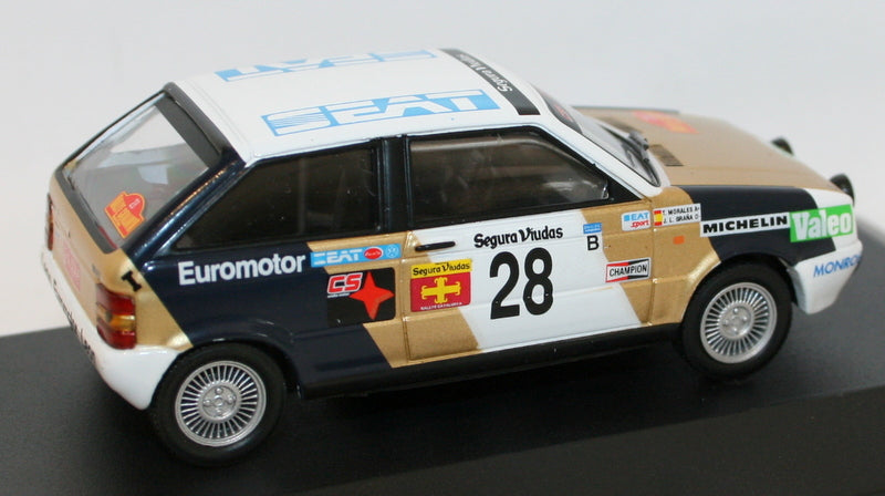 Altaya 1/43 Scale - Seat Ibiza 1.5 GLX Gr. B - Rally Catalunya 1986 #28