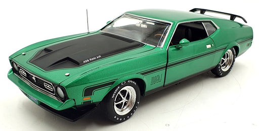 Autoworld 1/18 Scale Diecast AMM1262/06 - 1971 Ford Mustang Mach 1 - Green