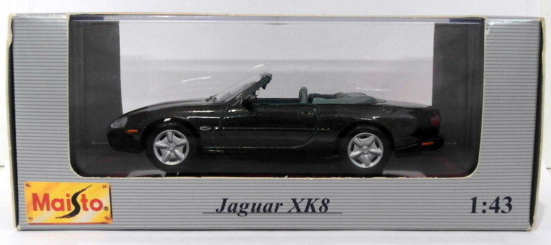 Maisto 1/43 Scale Diecast Model 31501 - Jaguar XK8 - Metallic Dark Green