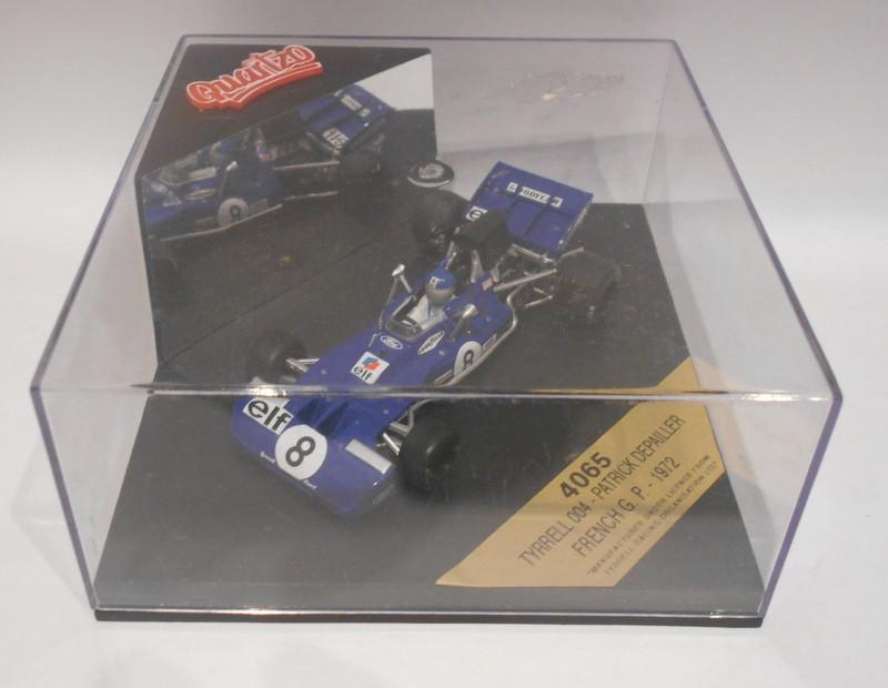 Quartzo 1/43 Scale - 4065 TYRRELL 004 DEPAILLER FRENCH GP 1972