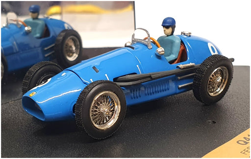 Quartzo 1/43 Scale Q4164 - F1 Ferrari 500 F2 British GP 1953 #9 L. Rosier - Blue