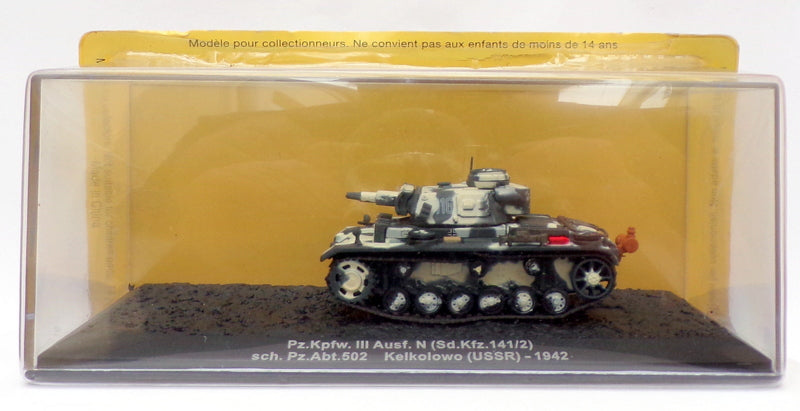 Altaya 1/72 Scale A2520M - Pz.Kpfw III Sd.Kfz. 141/2 Panzer Tank - USSR 1942
