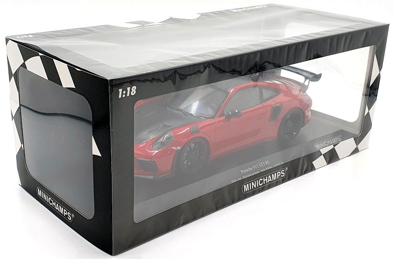 Minichamps 1/18 Scale Diecast 155 068230 - Porsche 911 GT3 RS 2019 Red