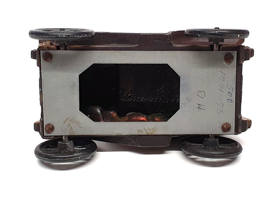 Banthrico 12cm Long 1908 - 1908 Buick Brass Coin Bank - Great Western