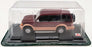 Altaya 1/43 Scale Model Car IR12 - Mitsubishi Pajero - Burgundy