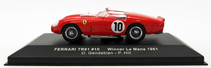 Ixo Models 1/43 Scale LM1961 - Ferrari TR61 #10 Winner Le Mans 1961