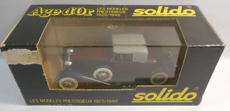 Solido 1/43 Scale Metal Model - SO231 CORD L 29 55 RED/GREY
