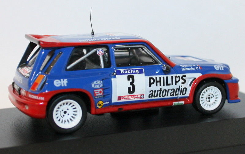 Ixo 1/43 Scale - Renault 5 Maxi Turbo Tour de Course 1985 Ragnotti Thimonnier