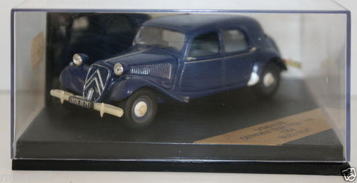 VITESSE 1/43 SCALE - V98138 - CITROEN TRACTION 11B 1954 - BLEU NUIT