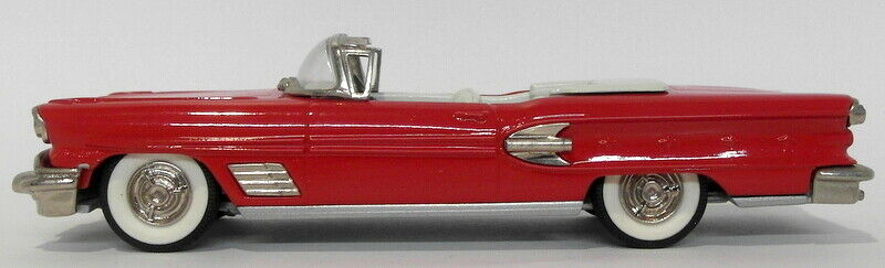 Brooklin 1/43 Scale BRK25 007A - 1958 Pontiac Bonneville PCTS 1990 1 Of 500 Red