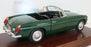 Corgi 1/18 Scale 95106 - 1963 MG MGB Roadster Green - with wooden plinth