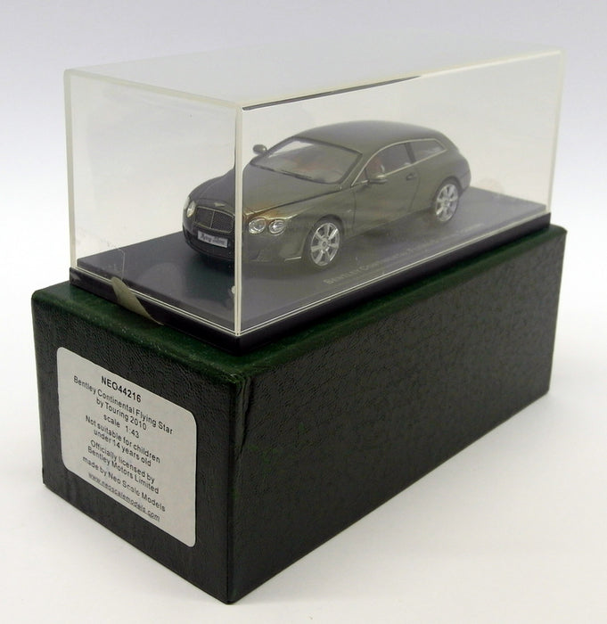 Neo 1/43 Scale Resin - NEO44216 Bentley Continental Flying Star By Touring