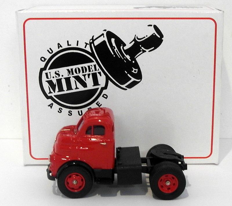 Miniature Brooklin US Model Mint 1/43 - Dodge COE Semi Tractor Jaune 1953 US-31A