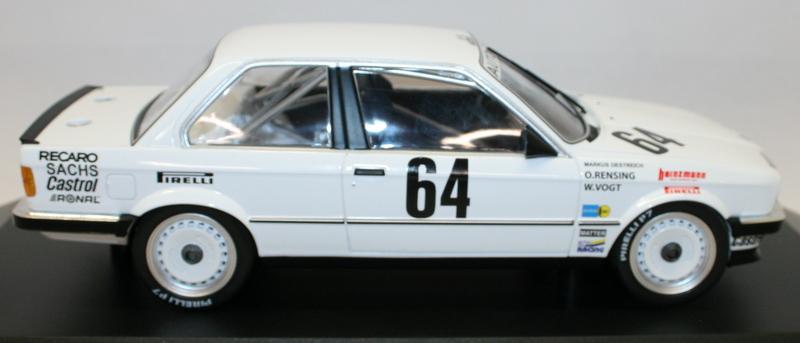 Minichamps 1/18 Diecast 155 862664 BMW 325i Auto Budde Team Win Nurburgring '86