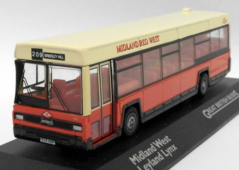Atlas Editions 1/76 Scale 4 655 130 - Leyland Lynx - Midland Red West