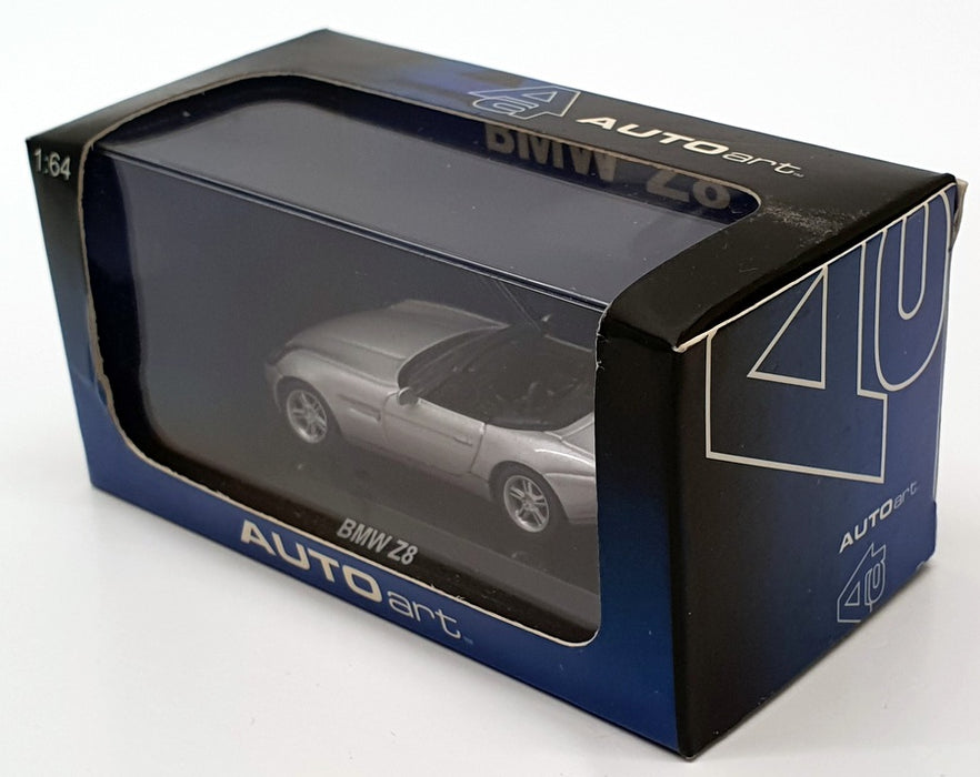Autoart 1/64 Scale Model Car 20081 - BMW Z8 - Silver