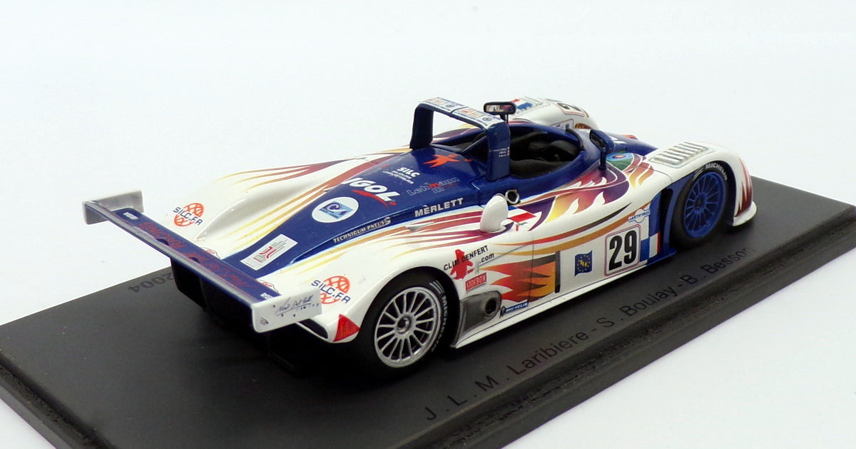 Spark 1/43 Scale S0053 - Reynard 2KQ Lehmann #29 Le Mans 2004
