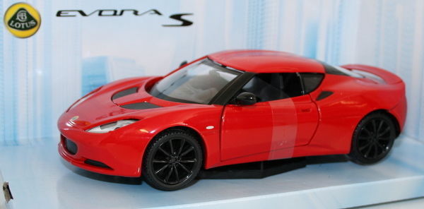 Mondo 1/24 Scale Diecast Model - 51158 Lotus Evora S - Red