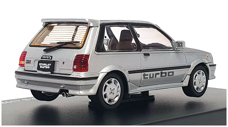 DISM 1/43 Scale Diecast 075210 - 1986 Toyota Starlet Turbo-S - Silver