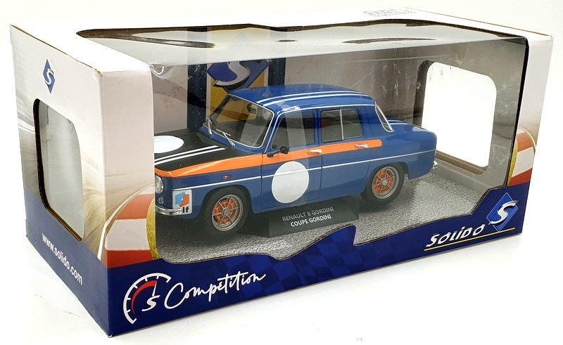 Solido 1/18 Scale Diecast S1803607 - Renault 8 gordini 1300 Coupe 1967 - Blue