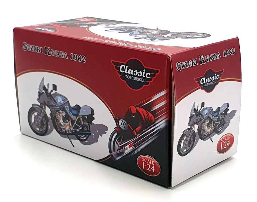 Atlas Editions 1/24 Scale 4 658 122 - 1982 Suzuki Katana Motorbike