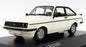 Minichamps 1/43 Scale 400 084300 - 1975 Ford Escort RS2000 - White