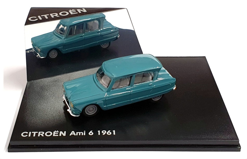Eligor 1/43 Scale Diecast AMC 009 142 - 1961 Citroen Ami 6 - Blue