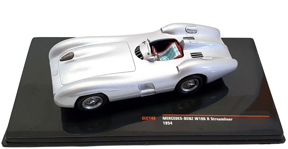 Ixo 1/43 Scale CLC143 - Mercedes Benz W196 R Streamliner - Silver