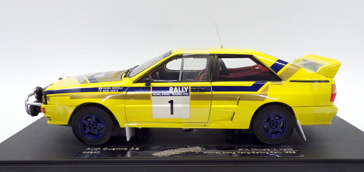 Sun Star 1/18 Scale 4247 - Audi Quattro A2 - 1st Hong Kong-Beijing Rally 1985