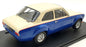 Ixo 1/18 Scale 18CMC124 - Ford Escort MKI RS 1600 1974 - White/Blue