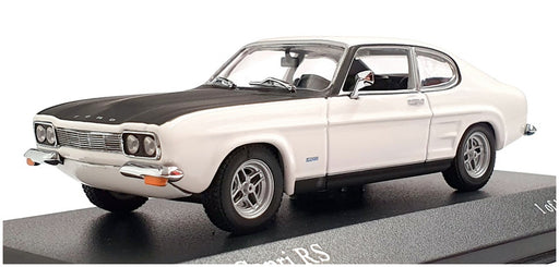 Minichamps 1/43 Scale 430 085804 - 1972-73 Ford Capri RS 2600 - White