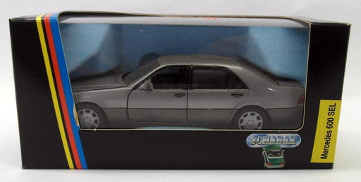Schaback 1/43 Scale Diecast - 1260 Mercedes 600 SEL Silver